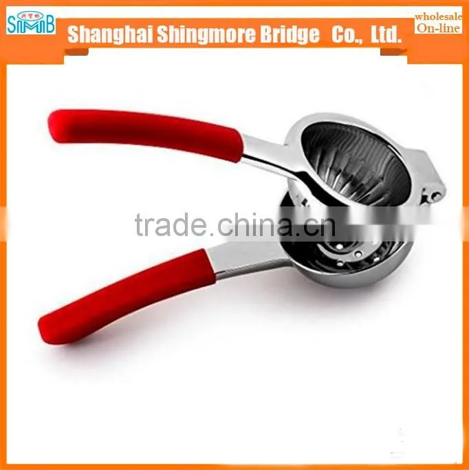best selling high quality standard 304 stainless steel manul lemon squeezer