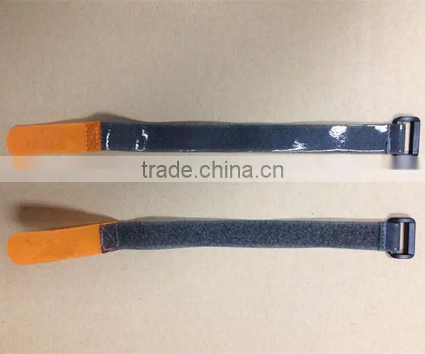 OEM/ODM service offered Hook&Loop cable ties hook and loop strap with buckle