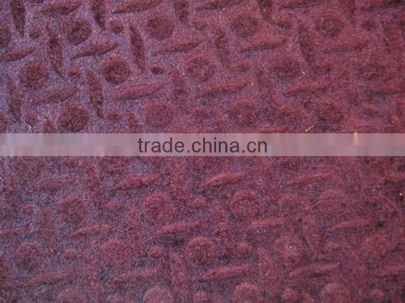 Hot sale 100% polyester ant fleece fabric for sofa,2th