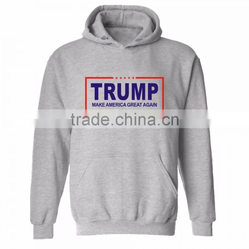 Long Sleeve Hoodies Donald Trump Hoodie Make America Great Again 2017 President