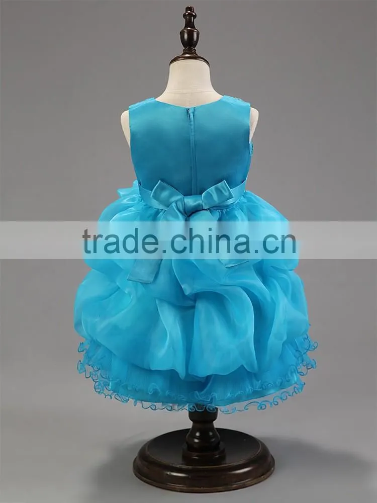 Flower baby girl wedding dress japanese hot girl dress