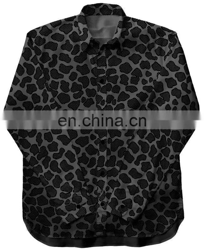 2015 latest Italy design pattern 100%cotton printed fabric for shirt