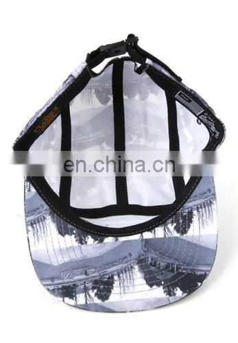 Flat embroidery 5 panel snapback old fashion hat for men