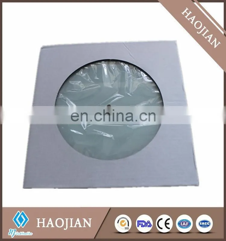 sublimation blank glass decorative wall/table clock