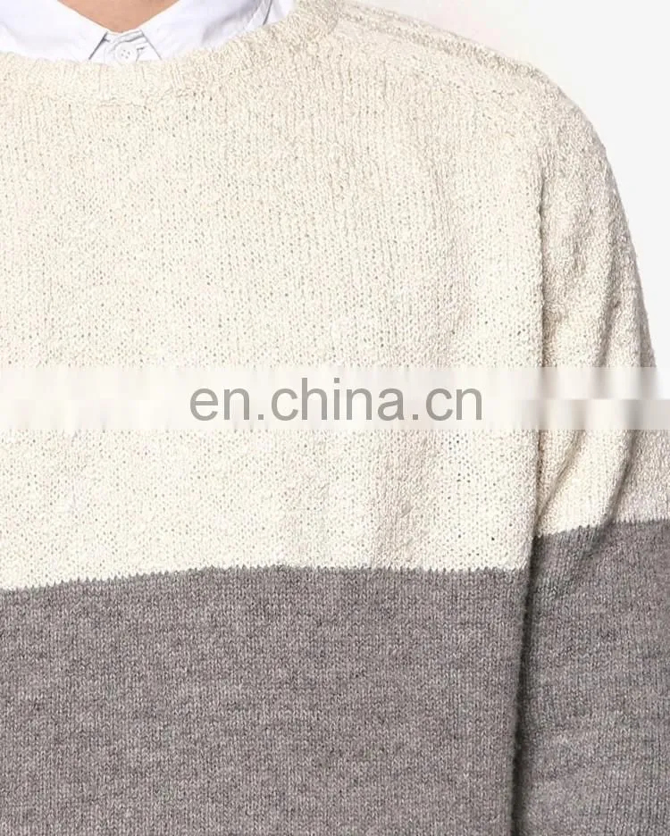 Latest men's shrug cashmere knit sweater design of hand made sweaters