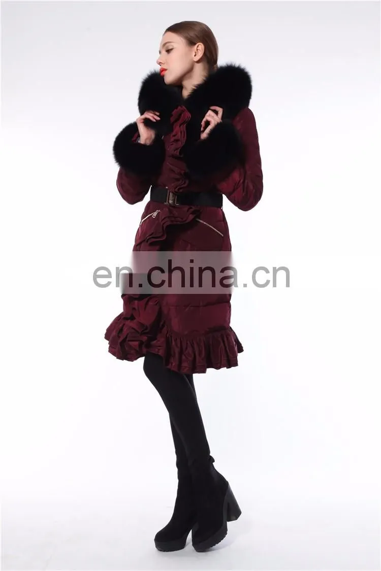 2016 New Design Hot Sale Casual Street Style Ladies Down Jacket