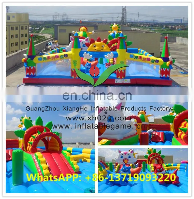 Hot selling commercial inflatable playground rentals toys for kids