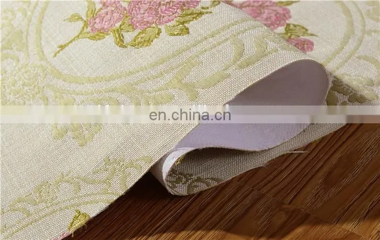 Feitex Textile Wall Paper Seamless Wall Covering High Quality Jacquard Wallpaper