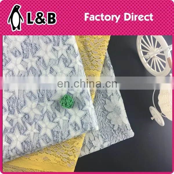 2017 wholesale popular high quality lace cord lace fabric