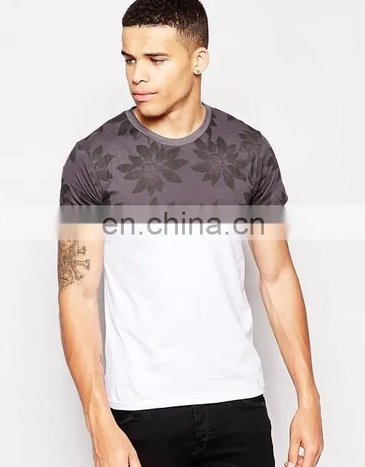 100% Cotton Customized o neck men t-shirt wholesale