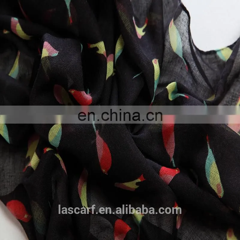 2015 Newest style fashion design long cheap stoles(PP172BL)