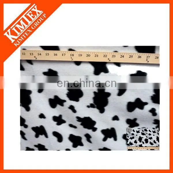 Black& white paws print polar fleece blankets