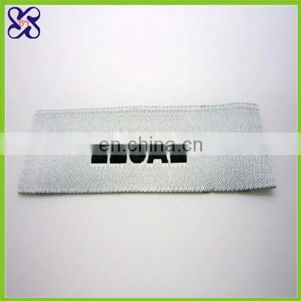colorful high definition clothing woven label for wallet