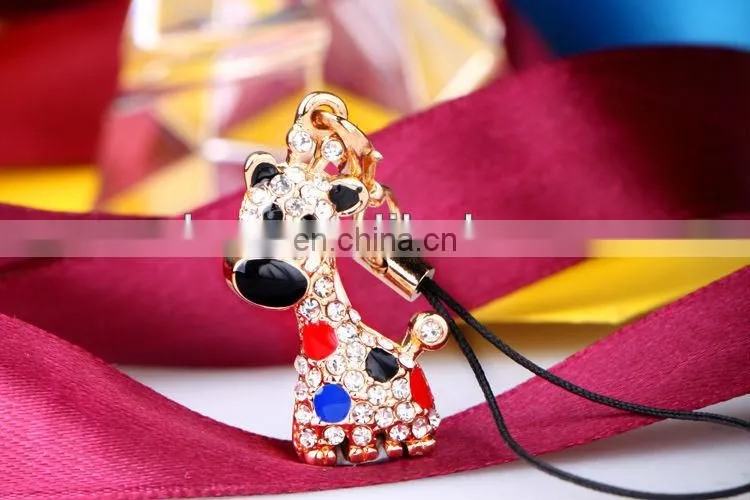 LITTLE GIRAFFE METAL PROMOTION MOBILE PHONE CHARM/STRAP