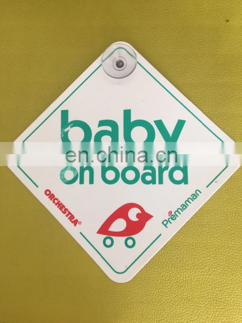 2016 Fashion Baby On Board Car Window Sticker