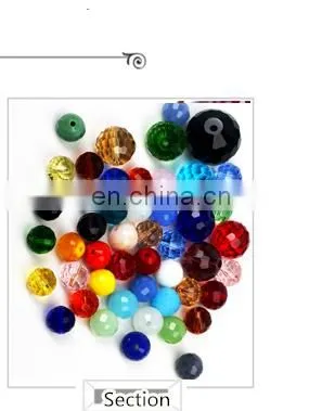 Decorative hole bead Clothing scattered beads for clothing bags garment jewelry making bicone