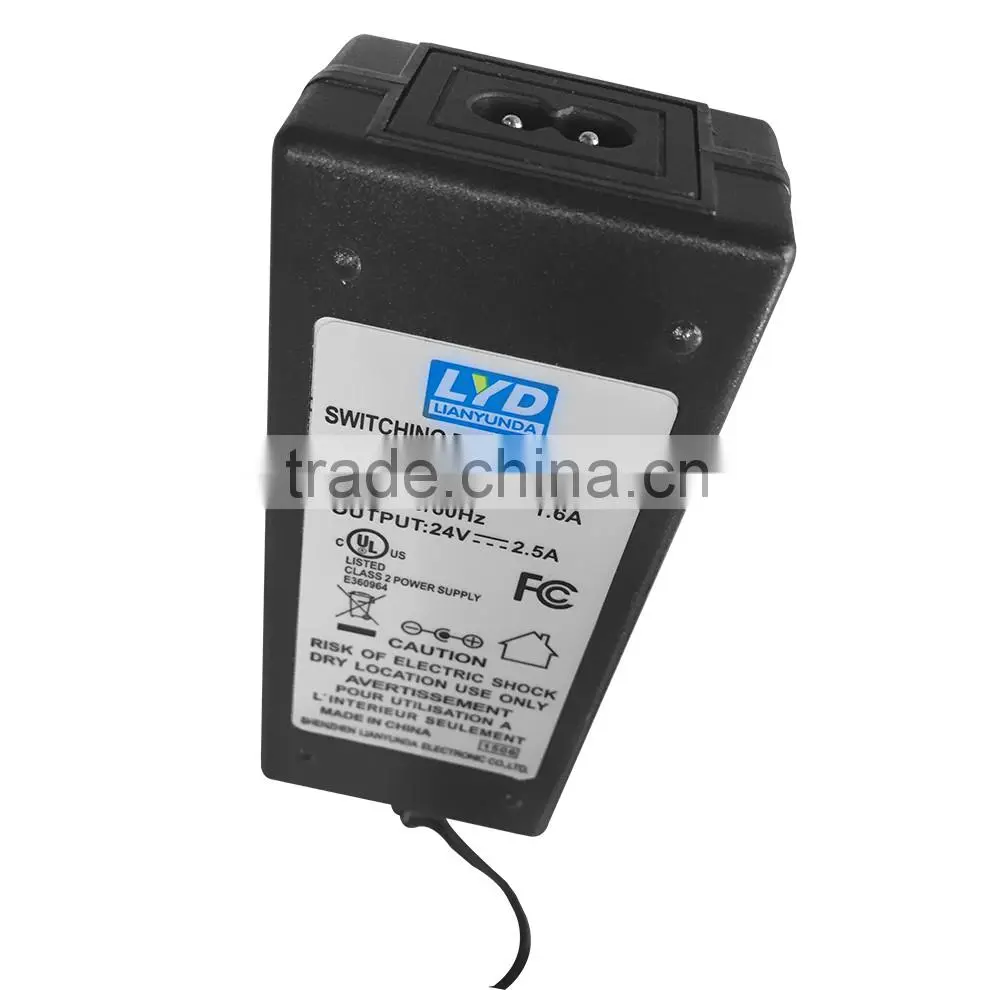 Factory direct sales power adapter 24V 2.5 A switching power supply