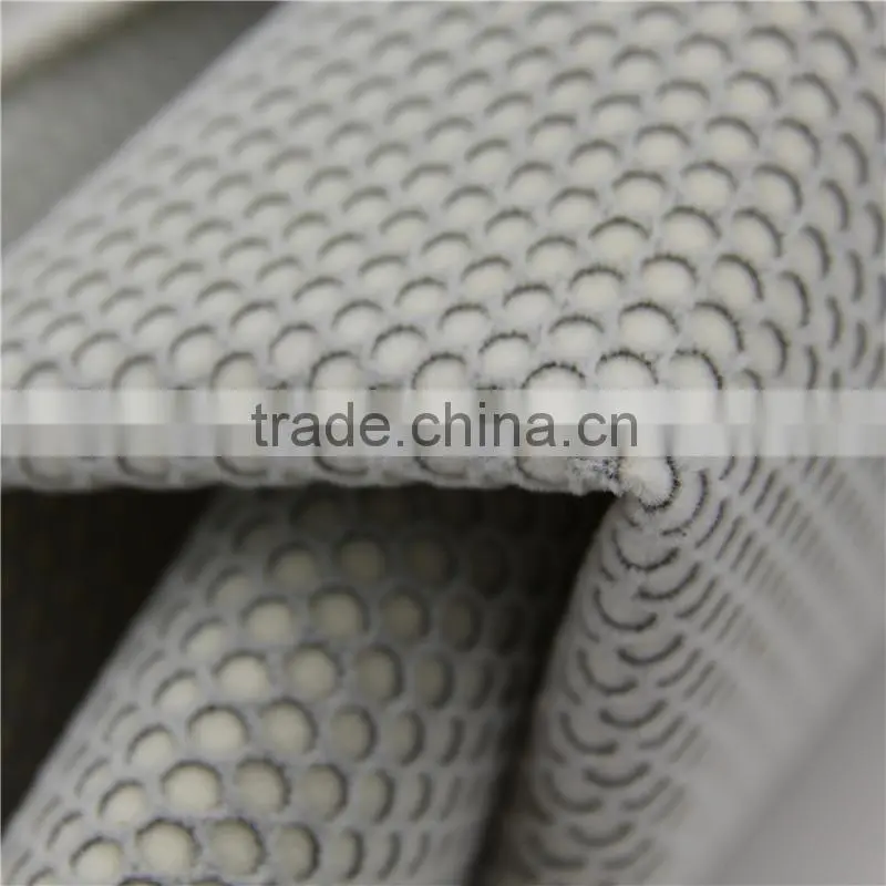 mesh flock on flock fabric/sofa fabric
