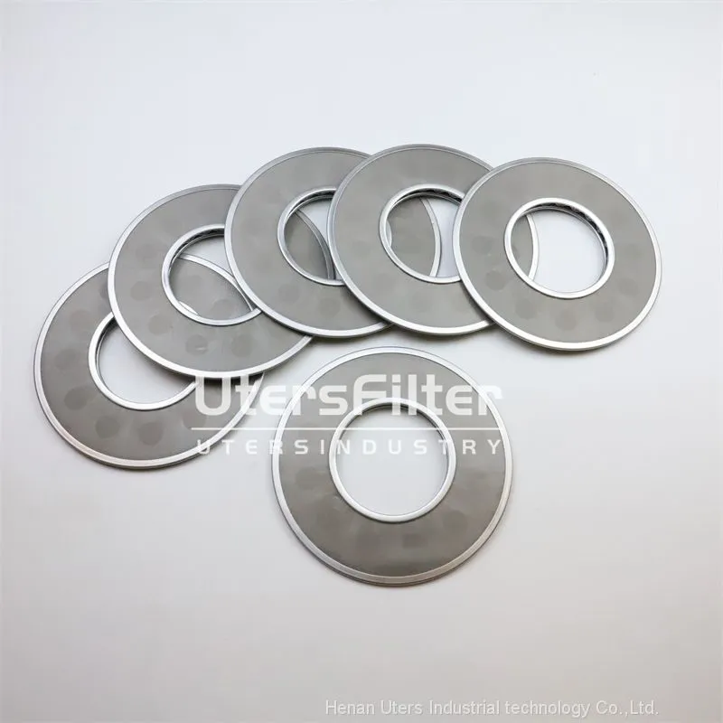 UTERS SPL series stainless steel filter brass mesh filter element (2)