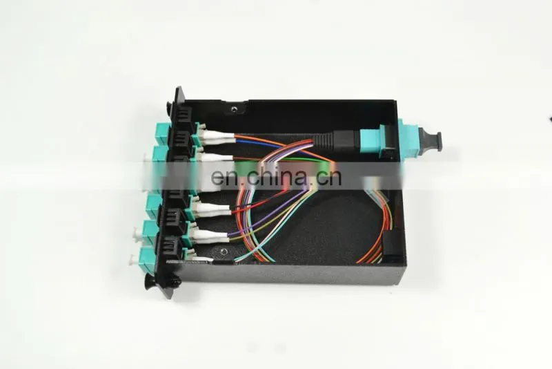 Fiber Optic 12F 24F OM3 MPO Cassette MTP Cassette