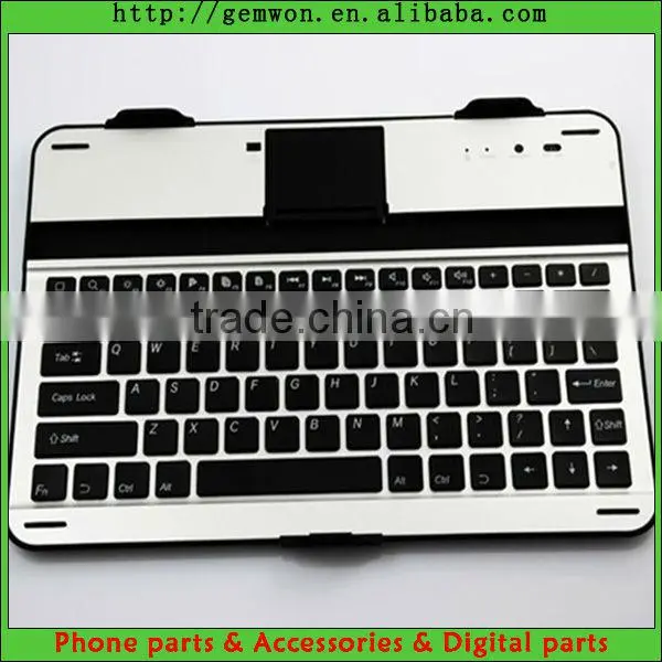 Bluetooth Keyboard Aluminum Case for Samsung Galaxy Note 10.1 N8000 N8010 C2