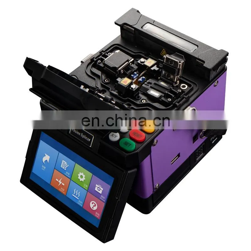 FTTH Fiber Optic Welding Splicing Machine Optical Fiber Fusion Splicer