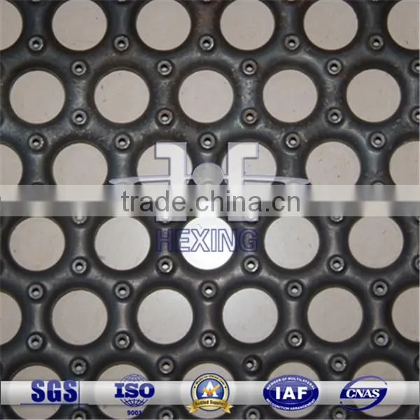 Low Carbon Steel Perforated Metal Plate Round Hole