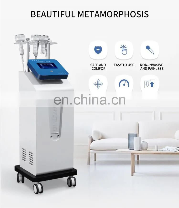 Factory Rf Vacuum Massage Slimming Machine 5D Carving Weight Loss Shaping Instrument Slimming Cavitation Personal Care Machine