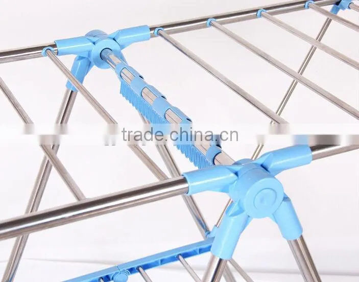 Folding clothes drying rack