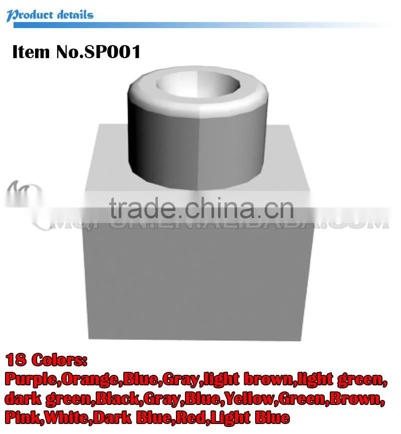 Mini Qute Wise Hawk LOZ 18 color 1*1loz dimond block scale model spare parts educational toy NO.SP001