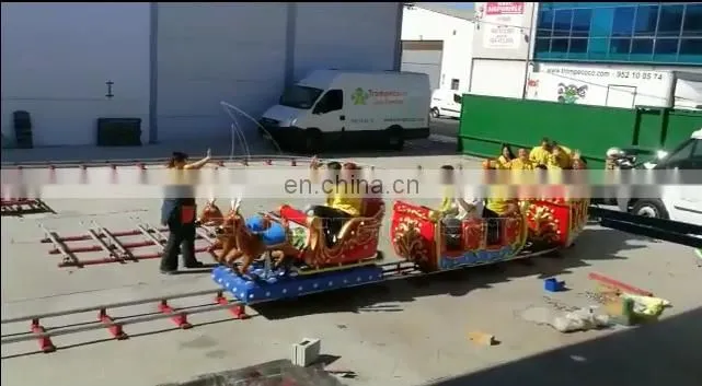 Amusement park animal track train rides for sale