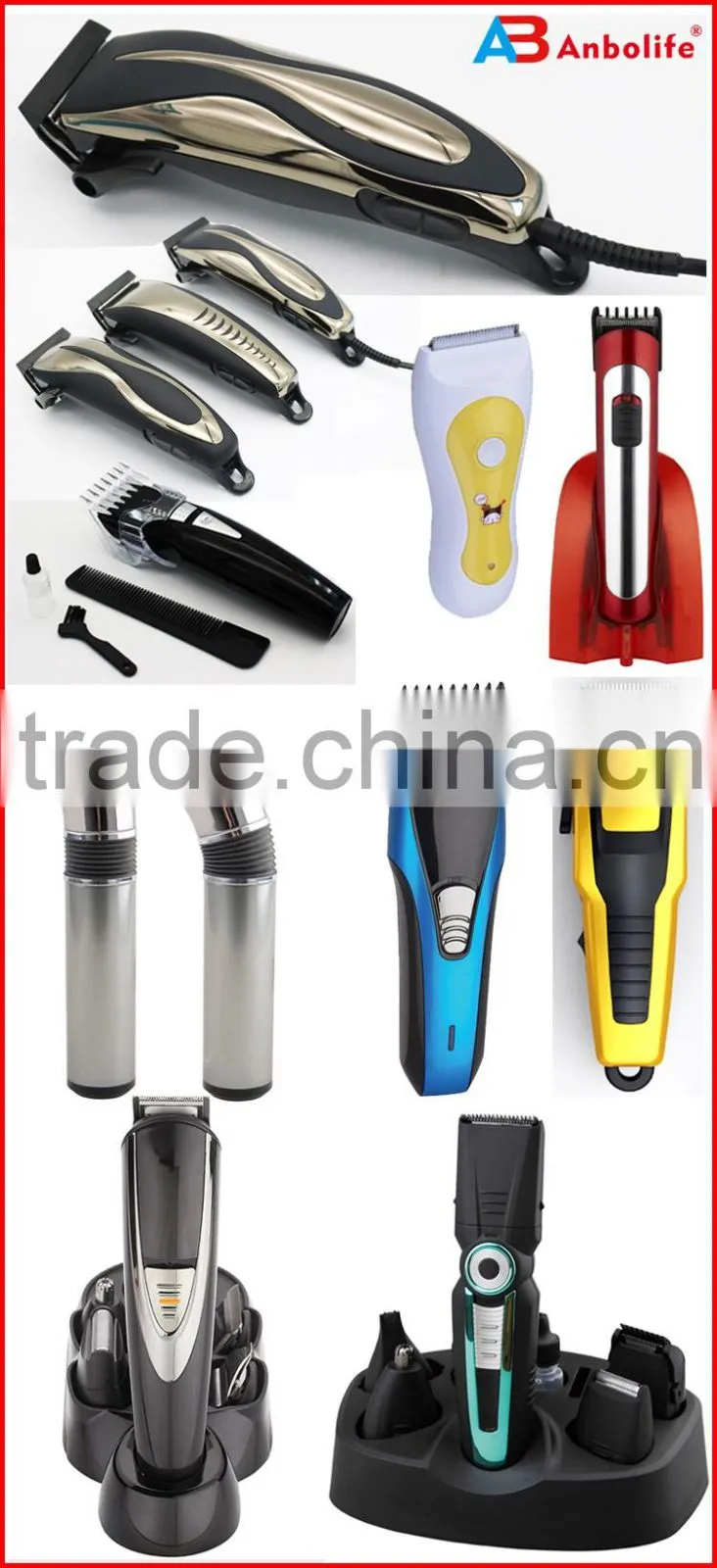 Ceramic blade Rechargeable hair trimmer hair clipper