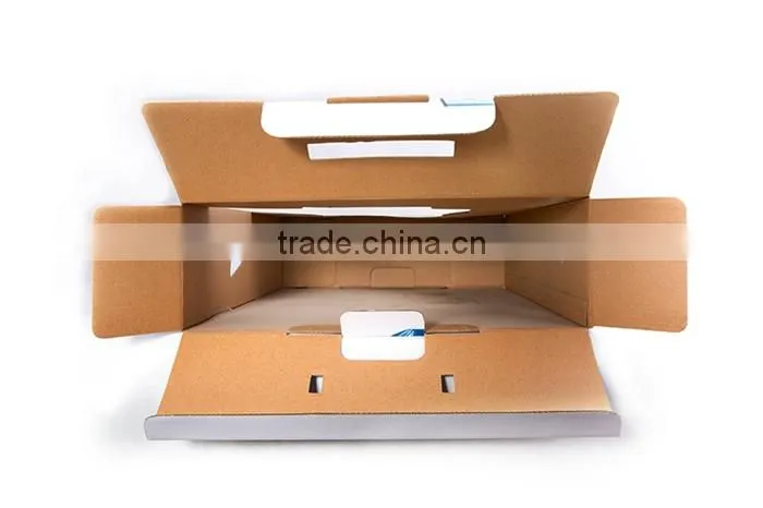 Single Ply Kraft Paper Black Cartoon Window Box Packaging