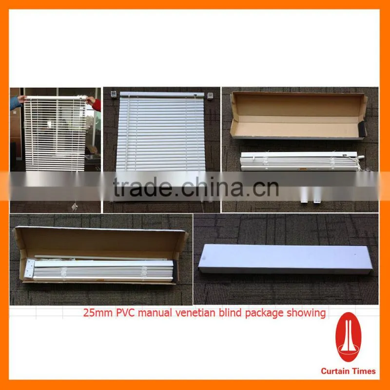 fashion and cheap 25mm pvc venetian blinds