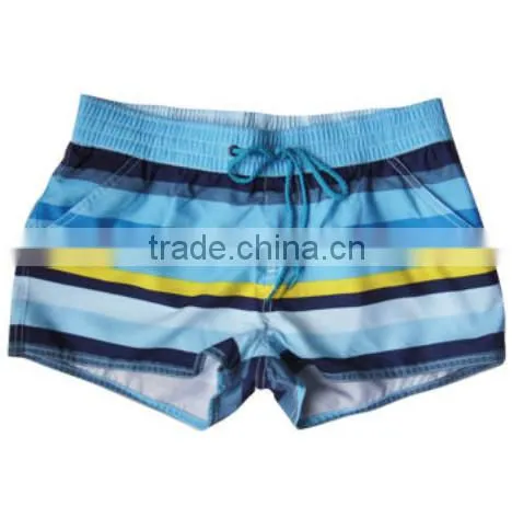 Popular Quick Dry Men's Slim Fit Board shorts with Flames