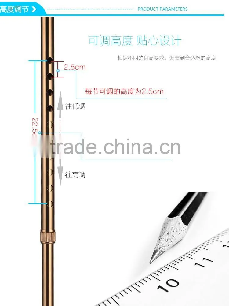 American two segments aluminum alloy crutch and walk helper