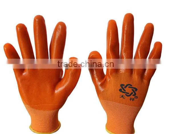 13 gauges nylon PVC coated gloves