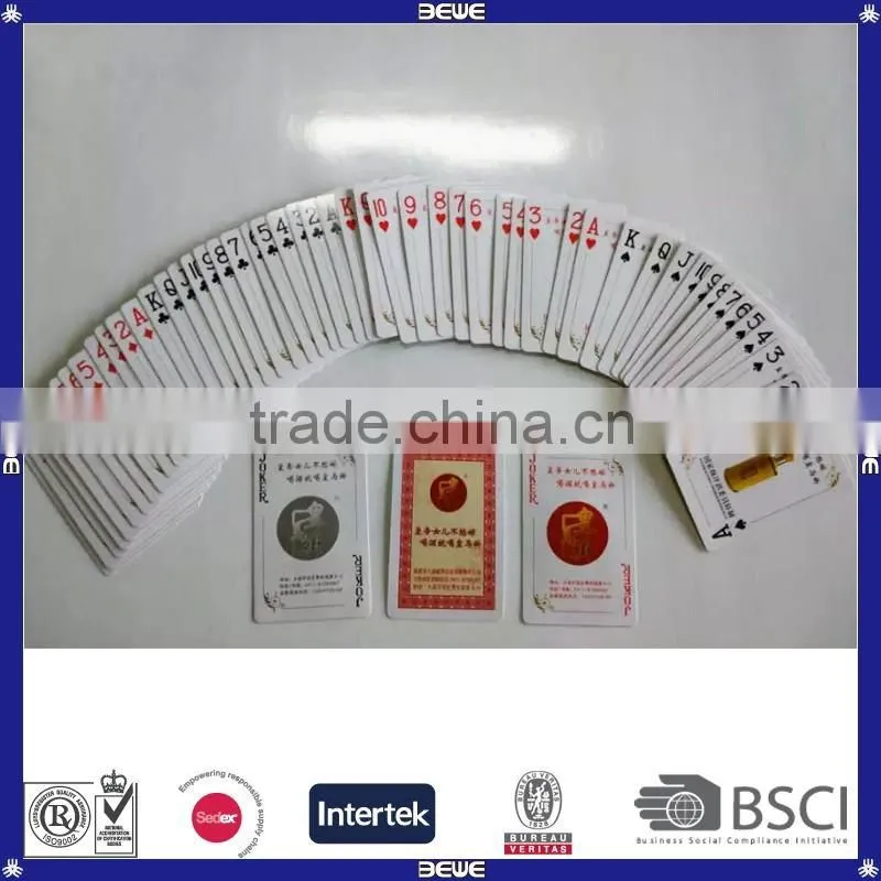 advertising poker cheap persoalised playing cards