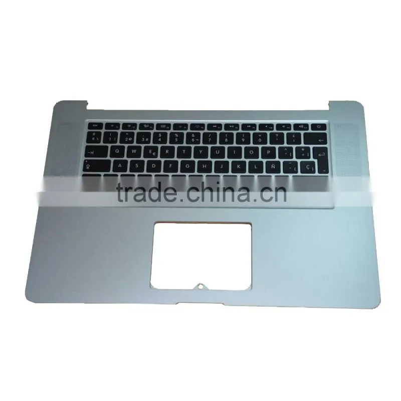A1398 Top case with keyboard 2013 Spanish layout For Apple MacBook Pro Retina