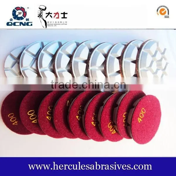 concrete grinding pad