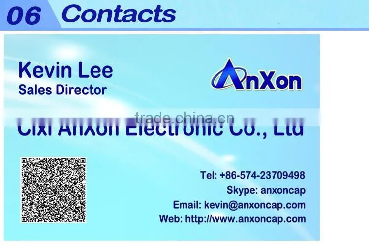 Aluminum Electrolytic Capacitor High ripple current Snap in Capacitor 400V