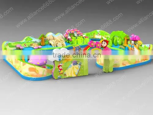 Large inflatable equipment kids inflatable sport theme park equipment