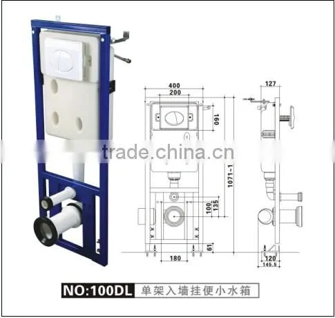 2016 New Arrival Good Quality Bathroom Western Ceramic wall hung Toilet