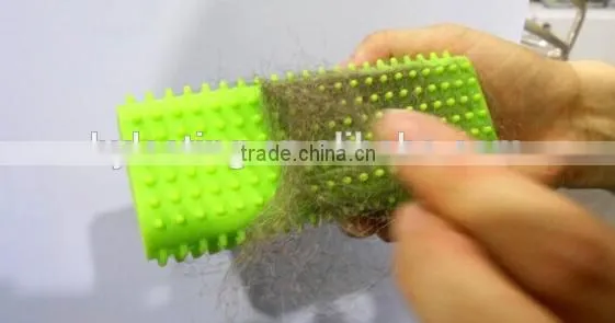 Mucous Wool Silicone Brush The Pet Cat and Dog Fur Cleaner Pets Hair Comb