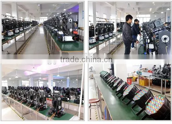 super portable indoor led par 64 light