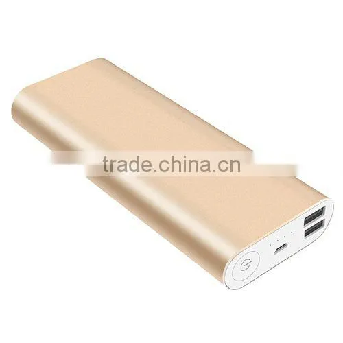 Laser logo metal housing 10400mAh power bank