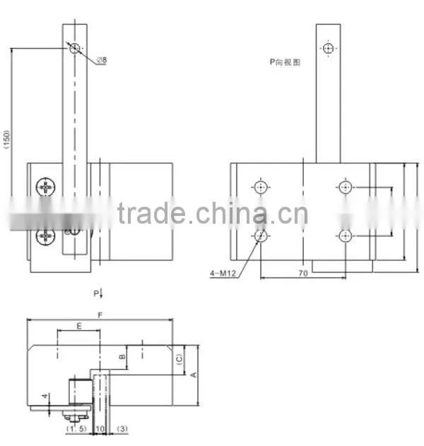 cheaper price villa lift instantaneous safety gear