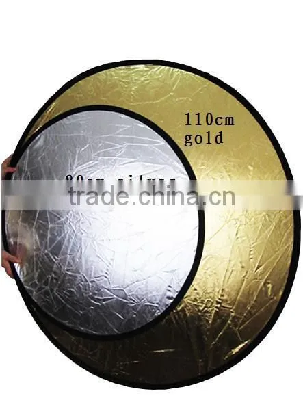 ET-110 flashing reflector light 110cm 2 in 1 foldable photo Studio Reflector board