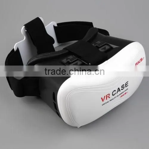 3D VR BOX Case Virtual Reality Glasses Movies Games Case For 3.5-6.0 inch Phone