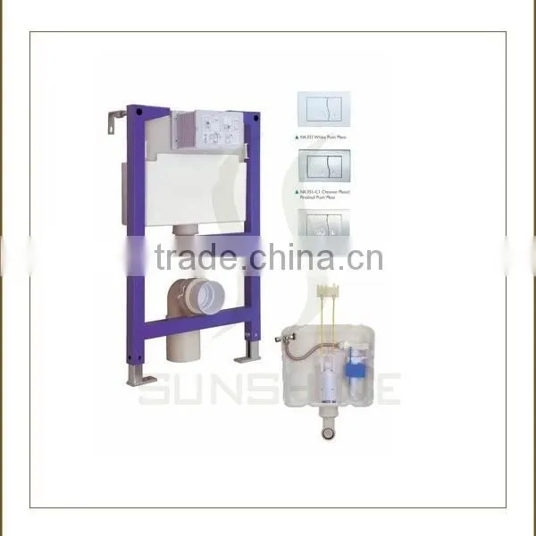 Hot sale wall hanging toilet tank, toilet tank bank, automatic flushing cistern SSNY301